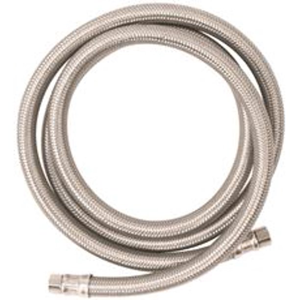 WATTS ICE MAKER CONNECTOR SUPPLY LINE, 1/4" COMPRESSION X 1/4