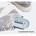 thumbnail image 4 of LUCKY STEP Chunky Fashion Mesh Sneakers Casual Running Walking Shoes,Grey,Womens, 4 of 10