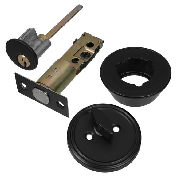 Latching Invisible Lock Exterior Door Handle One Sided Deadbolt Heavy Duty Deadbolt Lock