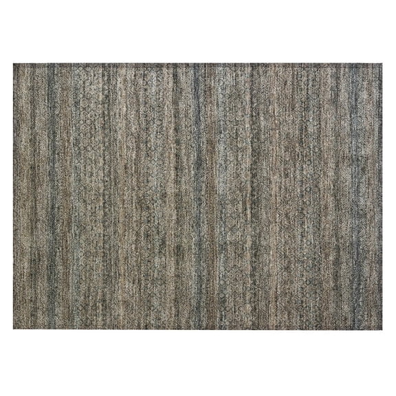 Dalyn Rugs Machine Washable Indoor/Outdoor Chantille ACN2105 Chocolate 1'8" x 2'6" Rug
