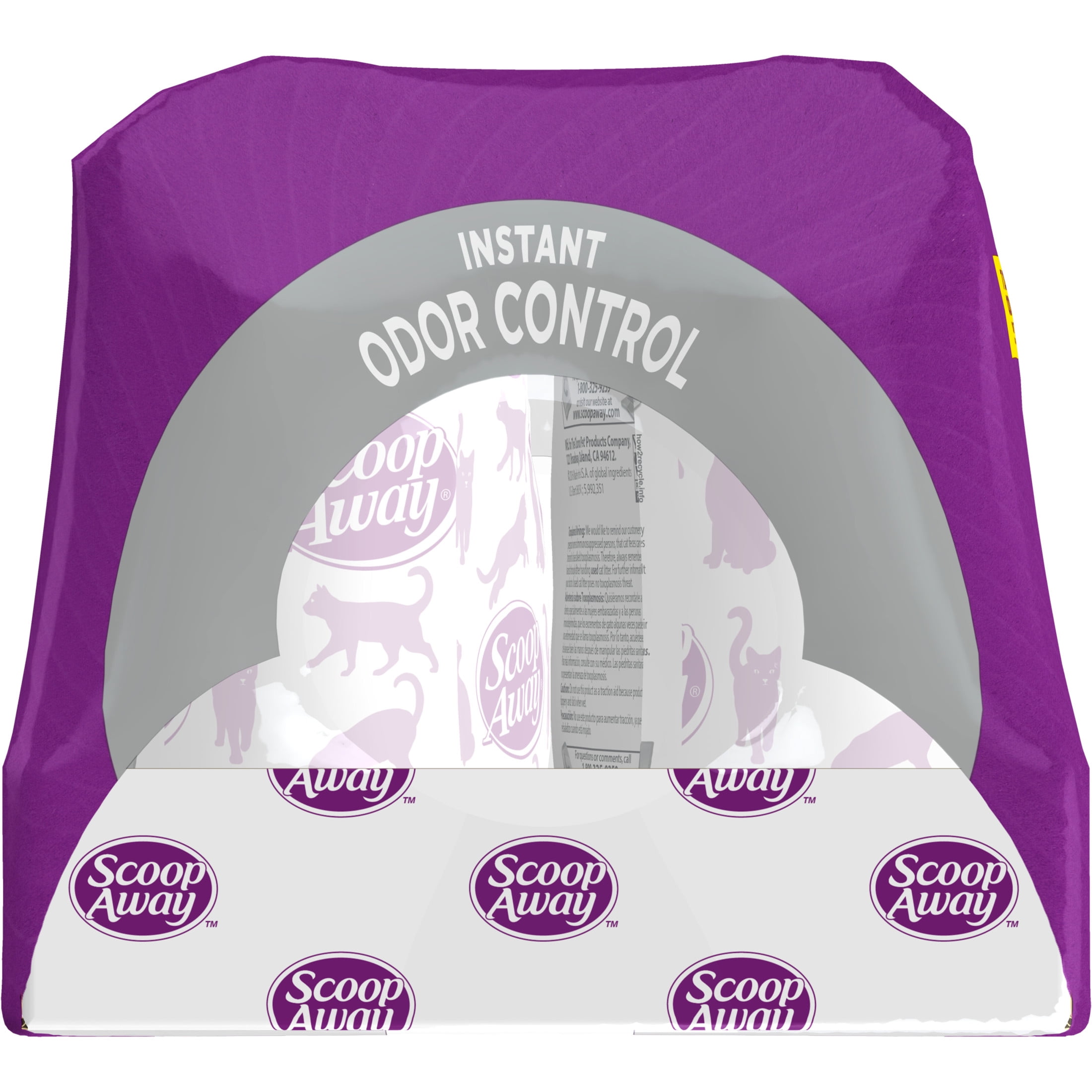 Scoop Away Extra Strength Clumping Cat Litter, Scented, 38 lbs