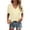 ZC Light Yellow, variant on T Shirts Women Short Sleeve V Neck Solid Print Tops for Everyday Comfort Wear Tees for Women Navy M