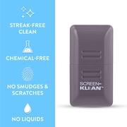 ScreenKlean Tablet Screen Cleaner - Reusable & Portable Streak-Free Touchscreen Cleaner - Carbon Microfiber Technology for iPad, Android, Amazon Tablets & Devices - Injected White - 1 Count