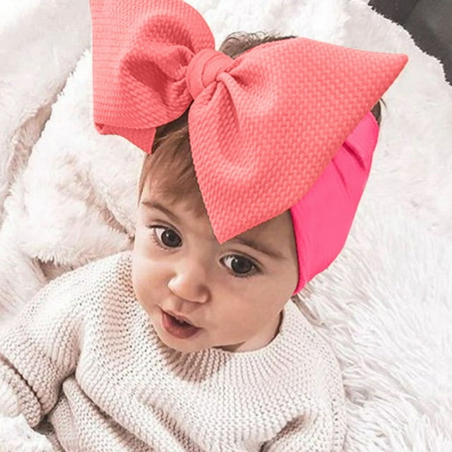 Bandeau Rouge 1 Pce Nouveau-Né Bébé Fille Bandeau Nœud Extensible