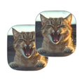 thumbnail image 2 of Bulopur Cat Brown Car Windshield Cover Sun Shade Prevent UV Sun Visor for Car Windshield Keep Your Carseat at a Cooler Temperature Window Sun Blocker for Car Fit Most SUVs Trucks Vans, 2 of 6