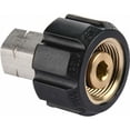 thumbnail image 1 of M22 14mm Thread Quick Connect, Pressure Washer Adapter Ensures Seamless Gun Wand Hose Pump Connection, Corrosion Resistant For Outdoor Use, High Working Pressure, 1 of 1