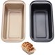 thumbnail image 2 of 2 moldes de pan, horneado sin pegatinas de acero al carbono, moldes de pan, moldes de pastel de horneado, moldes de pan tostado, productos de panadería de cocina familiar negros / dorados PenghuiLiu 9024719195193, 2 of 5