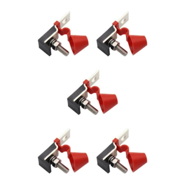 Transemion Bloc Fusible Terminal Marin pour Bateau Compact et Étanche 100A 6.2 x 2 x 4.5cm 5Set