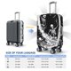 thumbnail image 4 of Fotbe Skeleton Wave Artwork Funda Protectora para Equipaje, Antirrayones y Resistente a la Suciedad, Compatible con Maletas de 18 a 32 Pulgadas-Small, 4 of 7