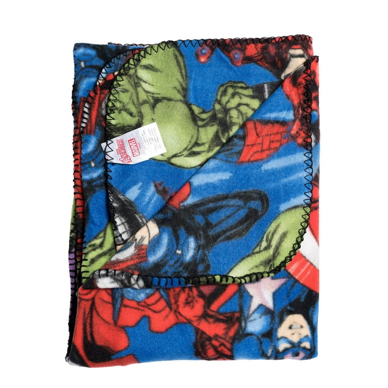 Marvel Avengers Kids Fleece Throw Blanket 45 x 60