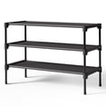 thumbnail image 1 of Organizador Apilable de 3 Niveles Kitsure para Zapatos 70 cm Negro, 1 of 8