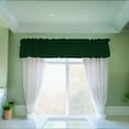 thumbnail image 3 of Solid Poplin Window Valance Hunter Green 58" Wide, 3 of 5