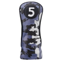 Majek Golf Club Blue and Black Camo Head Cover #5 Fairway Wood