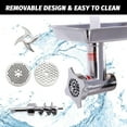 thumbnail image 3 of Hakka Brothers TC Series Commercial Stainless Steel Electric Meat Grinders (TC8), 3 of 6
