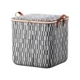thumbnail image 2 of Clothes Storage Bag with Lids Non-woven Zipper Storage Bag Moving Quilt Storage Basket Travel Large-capacity Clothing Storage Bag for Pillows Blankets Storage 100L, 2 of 6