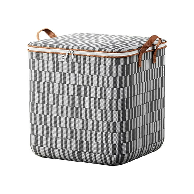 Rbaofujie Sac de Rangement pour Toutous Sac de Rangement pour Vêtements Boîte de Rangement pour Garde-Robe Sac de Rangement Portable Boîte de Rangement pour Tasses d'Hiver Grands Bacs de Rangement