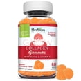 thumbnail image 1 of Gomitas de colágeno Herbion Naturals con biotina y vitamina E, sabor natural a fresa, 60 gomitas de pectina, fabricadas en EE. UU., 1 of 3