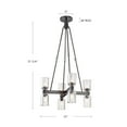 thumbnail image 6 of CH338822VBAR-Alora Lighting-Lucian - 8 Light Chandelier-37.75 Inches Tall and 22 Inches Wide-Vintage Brass Finish-Alabaster Glass Color, 6 of 7