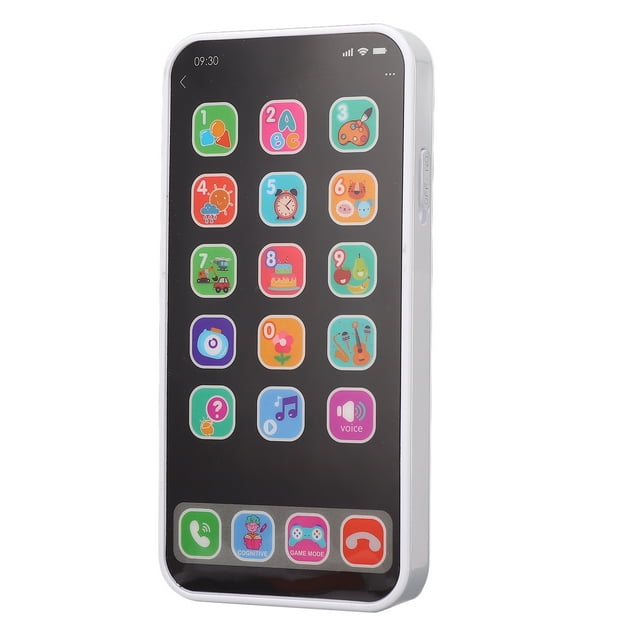 Teléfono Inteligente Para Niños, Juguete De Aprendizaje Educativo Temprano Del Teléfono Celular Con Pantalla Táctil De Aprendizaje Musical De Plástico