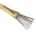 thumbnail image 4 of AMLESO Wooden Handle Feather Wire Texture Brush Clay Pottery Modeling Tool 165x23mm, 4 of 7