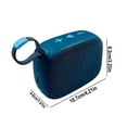 Outdoor Portable Bluetooth Speaker High Power Shock Subwoofer Long