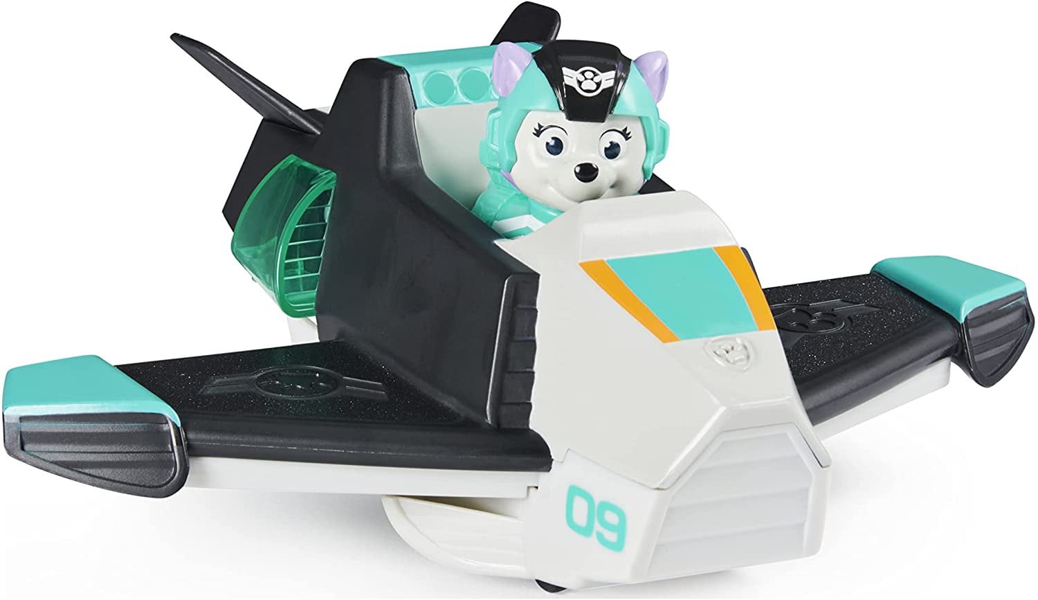 Paw Patrol, Jet to The Rescue Everest Deluxe Transforming Vehicle with Lights and Sounds