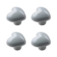 thumbnail image 4 of Kearding 4 unids/set perillas de armario resistentes y duraderas para manijas de puertas de armario de larga duración perillas de gabinete gris Type2 NO2, 4 of 6