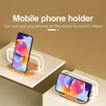 thumbnail image 5 of LED Night Light Wireless Charger Stand Table Desk Lamp Mobile Phone Holder Fast Charging Station Dock for iPhone for Samsung for Xiaomi (Wireless Charger), 5 of 6