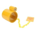 thumbnail image 1 of Anti Theft King Pin Lock, Universal Anti Rust Sturdy Sturcture Heavy Duty 5th Wheel King Pin Lock with Yellow Caution Tag for Trailer, 1 of 7