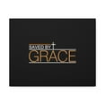 thumbnail image 2 of Scripture Walls Saved By Grace Ephesians 2:8 Orange Christian Wall Art Bible Verse Print Ready to Hang Unframed, 2 of 18