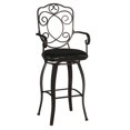 thumbnail image 1 of Zina Crested Back Bar Stool, 1 of 5