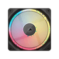 thumbnail image 5 of CORSAIR iCUE LINK LX120-R RGB 120mm PWM Reverse Fans Starter Kit – Reverse Fan Blade -  Dual Light Loops - Easy iCUE LINK Connectivity - Magnetic Dome Bearing, 5 of 10