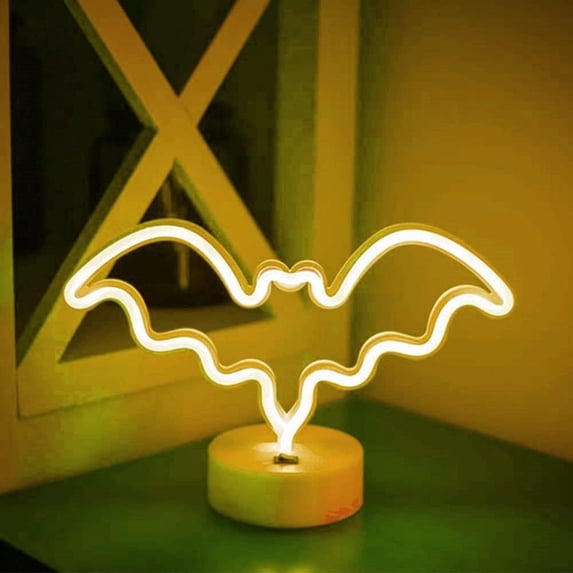 LINLIN Neon Night Light, LED Neon Signs Night Light Neon Lights Battery USB Operated LED Neon Light Signs for Kids Bedroom