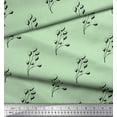 thumbnail image 2 of Soimoi Green Cotton Duck Fabric Berries Fruit Fabric Prints By Yard 44 Inch Wide, 2 of 3