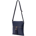 thumbnail image 2 of Bandolera Solene Lightweight Medium para mujer, azul marino, 2 of 9