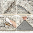 thumbnail image 5 of Ileading 3 Pieces Boho Kitchen Rug Sets Non Slip Soft Kitchen Mat Floor Mat for Kitchen, Laundry Room and Hallway, 5 of 5