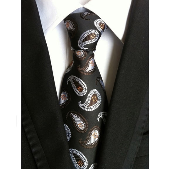 Mens Formal Floral Paisley Necktie Fashion Jacquard Wedding Business Neck Ties