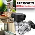 thumbnail image 3 of HARFELL 40 80Mesh Inline Mesh Strainer Water Pump Filter Screen Garden Irrigation, 3 of 5