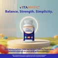thumbnail image 4 of Vitamatic Calcium Magnesium Complex - 1000mg Calcium, 500mg Magnesium, Gluten-Free & Gluten Free - Supplement for Bone Health – 240 Tablets, 4 of 10