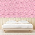 thumbnail image 3 of Ambesonne Floral Peel & Stick Wallpaper for Home, Roses Nature Vintage Plot, 13"x36", Pale Purple and Soft Pink, 3 of 5