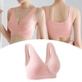 thumbnail image 2 of Soft Thin Nursing Camisole Seamless Maternity Bra Comfortable Breastfeeding Top For Pregnancy And Postpartum color XL, 2 of 4