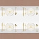 thumbnail image 3 of 2 Piezas de Caminos de Mesa de Chifón Blanco 27.5" x 118" Camino de Mesa Ligero y Elegante Camino de Mesa Romántico y Transparente, 3 of 7