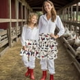 thumbnail image 4 of Durable Egg Collecting Apron, Suitable For Chicken, Duck, And Goose Eggs, Ideal For Housewives, Farmhouse Kitchens, And Restaurants. 19.7 X 18.11 Inches, 12 Pockets., 4 of 5