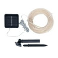 thumbnail image 2 of koolsoo Solar Powered Led String Flexible Copper Wire Fairy Lights Outdoor Garden Light 7m 50 LED Colorful, 2 of 9