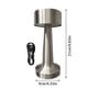 thumbnail image 3 of Dumbbell Lámpara de mesa Led recargable, Sensor táctil, luz de escritorio, dormitorio, restaurante, Bar, decoración, 3 of 4