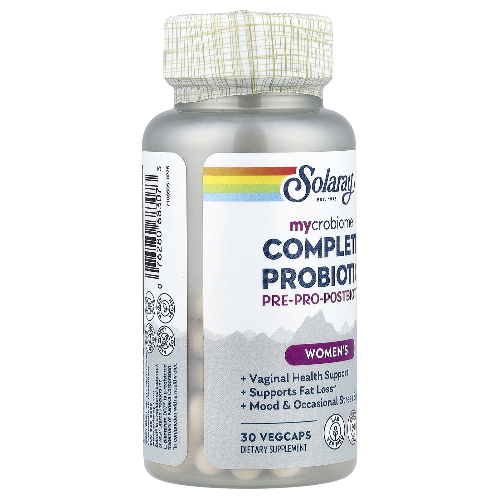 Solaray Mycrobiome®, Complete Probiotic, Women's, 30 VegCaps