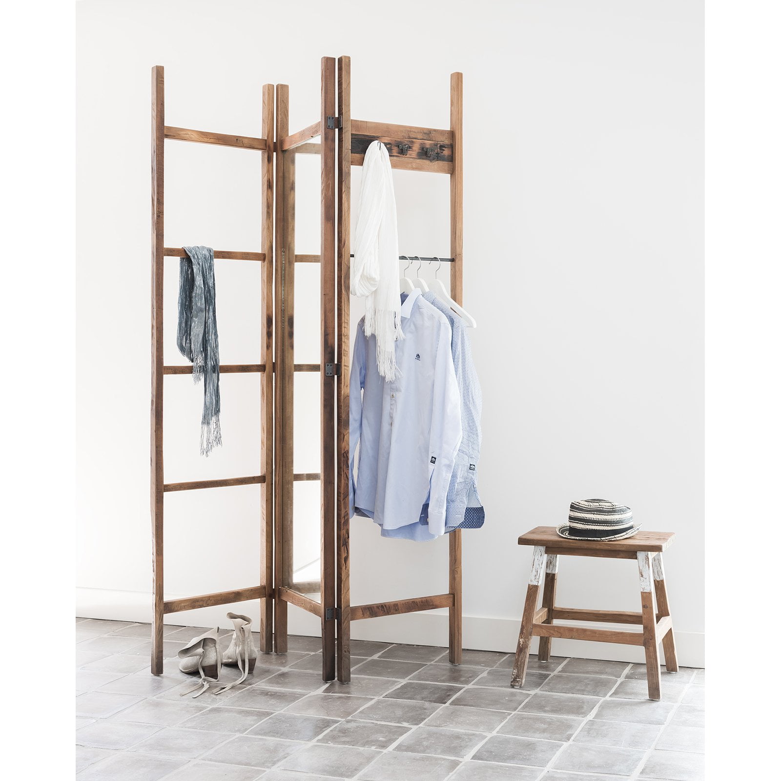 Buddha Hanger Mirror Room Divider