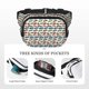 thumbnail image 5 of Fotbe Train Cangurera Cuadrada con Estampado de Doble Capa, Bolsa de Cintura Ajustable Mini para Hombres y Mujeres, 5 of 9