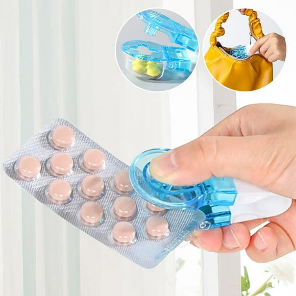 Czzoypi Pill Extractor Tool Portable Pill Popper Tool Tablets Pills Blister Pack Opener Assistance Tool for the Elderly Disabled Individuals with Weak Senior Arthritis Hands (1 PCS)