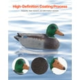 thumbnail image 3 of VEVOR Duck Decoy Outdoor Teal Decoy Realistic Plastic Floating Duck for Hunting 6-Pack, 3 of 9